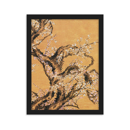 Poster - Red and white plum blossoms